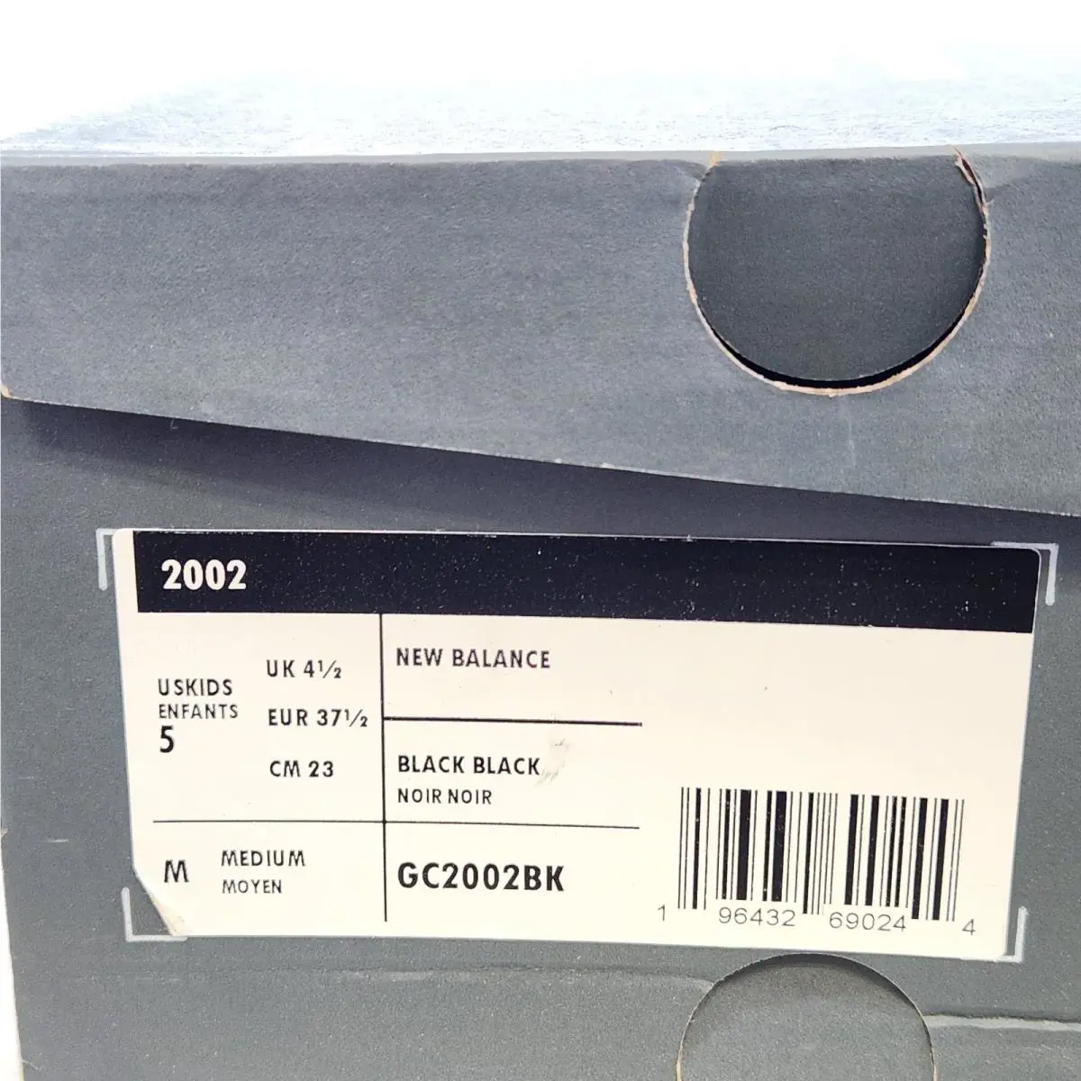 New Balance shoes - GC2002BK - GC2002BK - Black 5