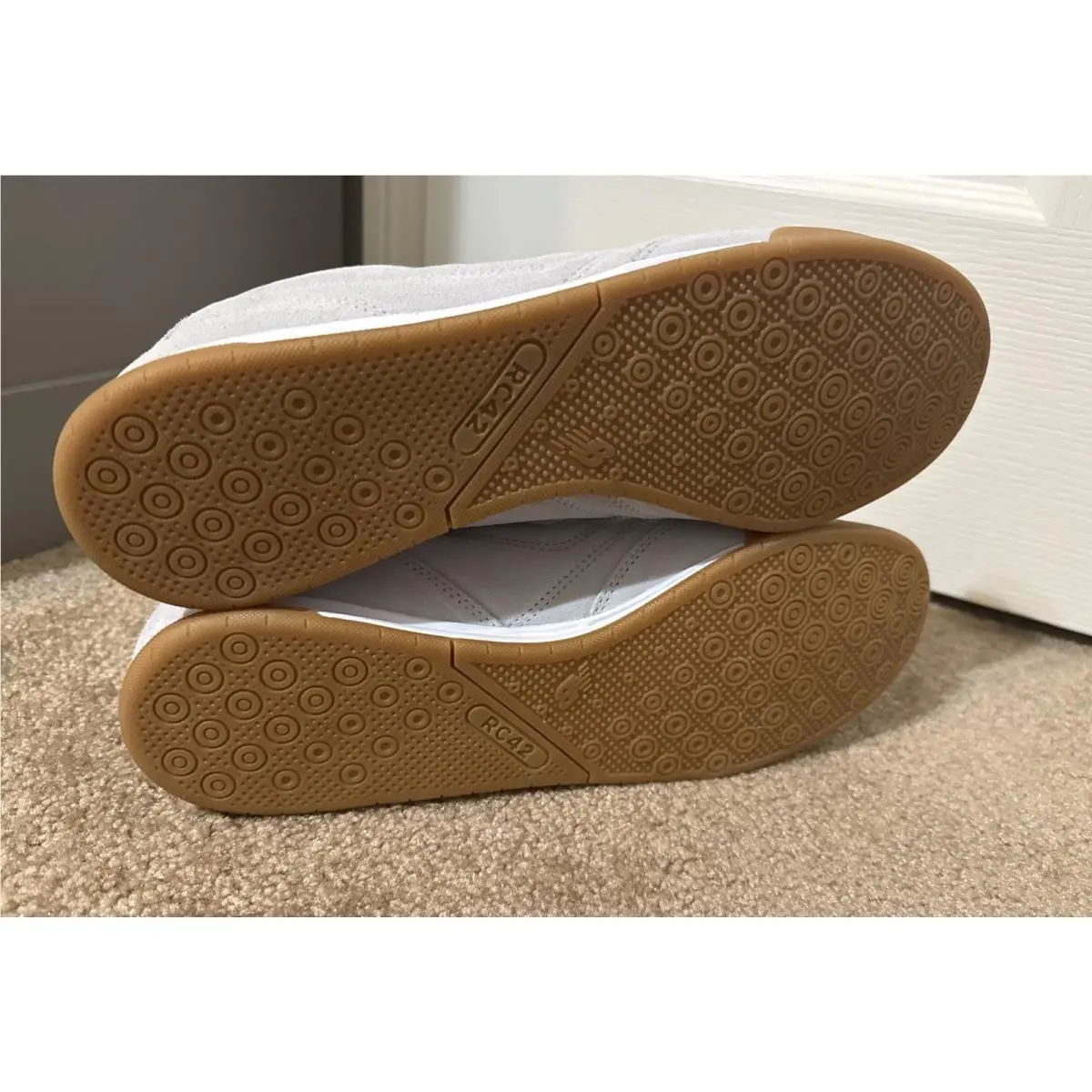 New Balance shoes - New Balance RC42 Suede Shoes Sneakers Granite Grey Gum Men`s - URC42EB - Gray, Manufacturer: Granite/White (UPC: 197376787892) 4