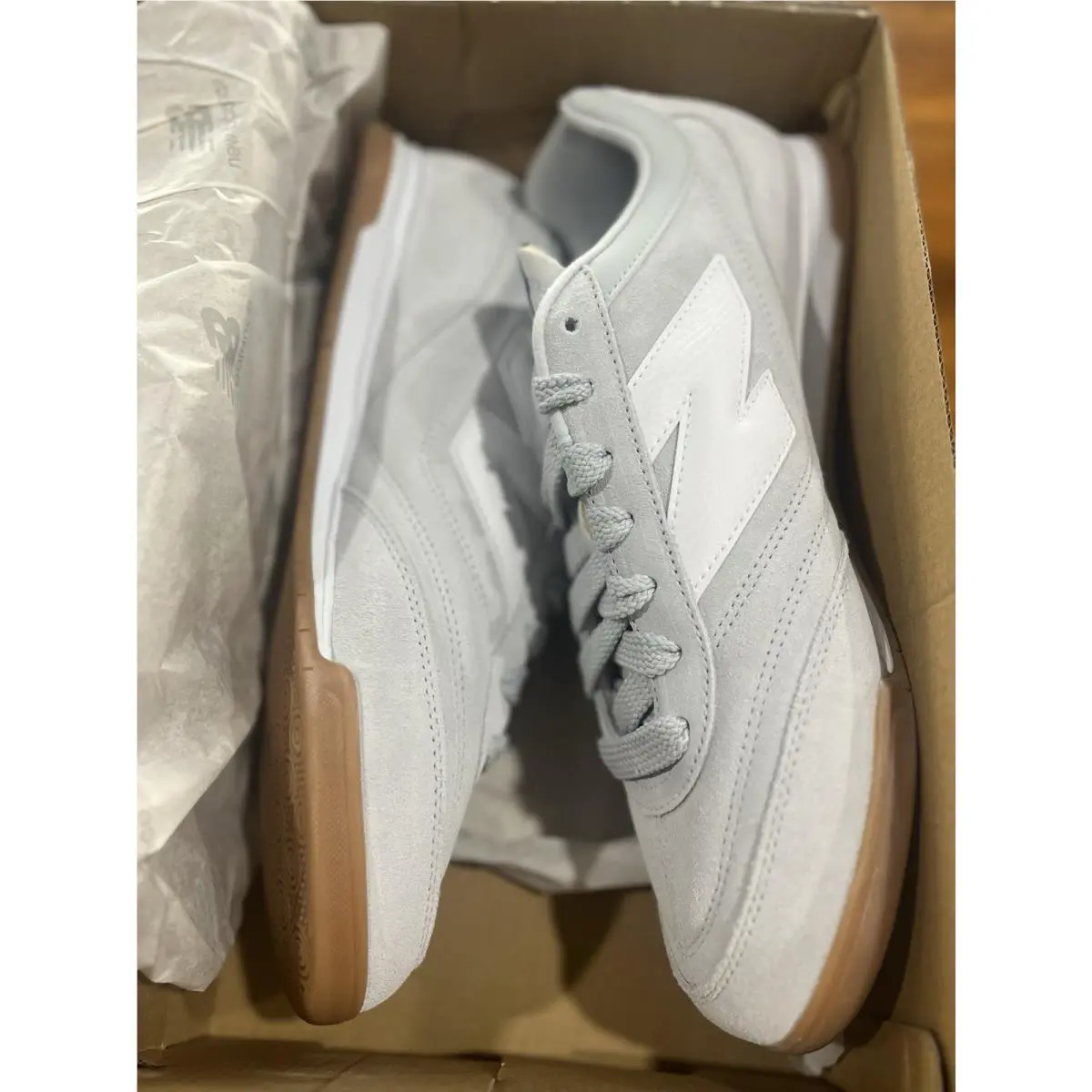 New Balance RC42 Suede Shoes Granite Grey Gum Size Mens 12/Wmns 13.5 URC42EB