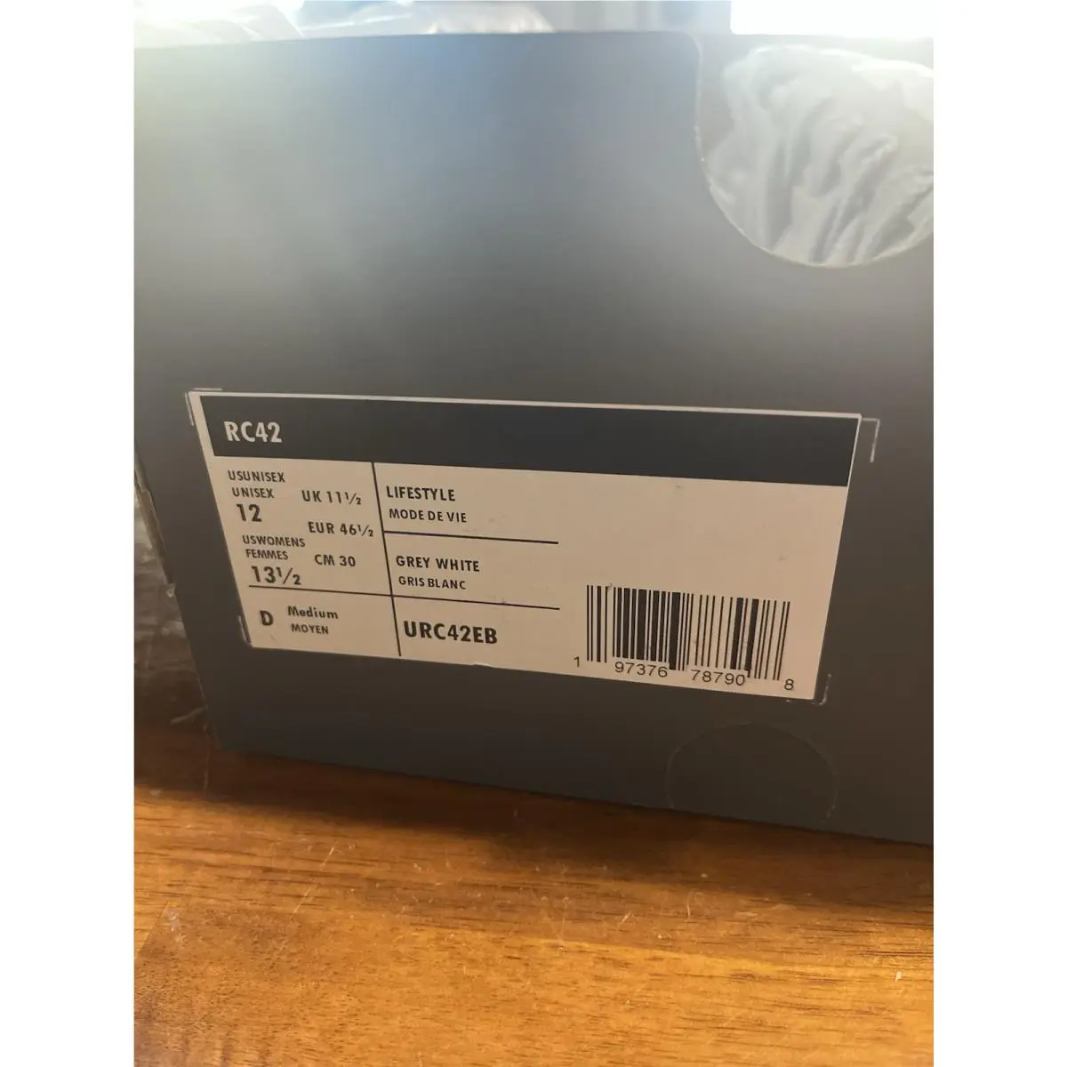 New Balance shoes - New Balance RC42 Suede Shoes Sneakers Granite Grey Gum Men`s - URC42EB - Gray, Manufacturer: Granite/White (UPC: 0197376787908) 0