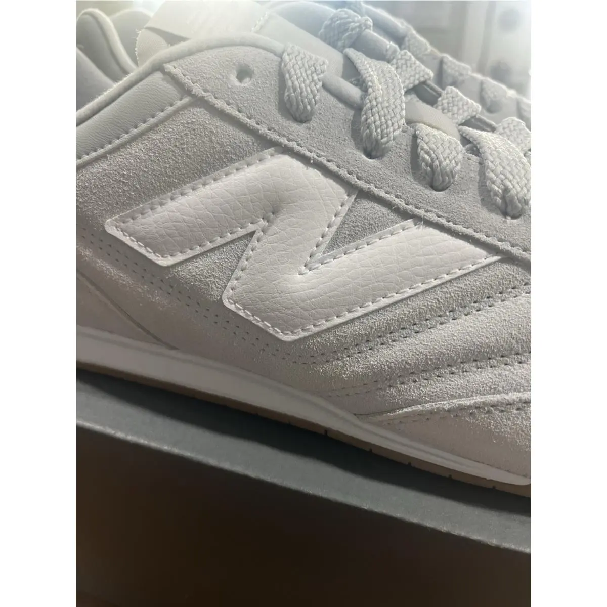 New Balance shoes - New Balance RC42 Suede Shoes Sneakers Granite Grey Gum Men`s - URC42EB - Gray, Manufacturer: Granite/White (UPC: 0197376787908) 4