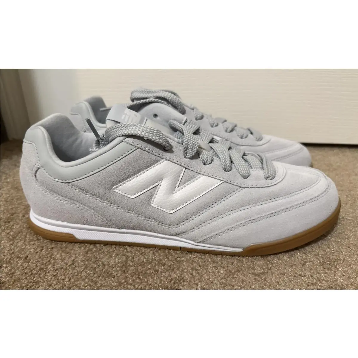 New Balance shoes - New Balance RC42 Suede Shoes Sneakers Granite Grey Gum Men`s - URC42EB - Gray, Manufacturer: Granite/White (UPC: 197376787892) 1