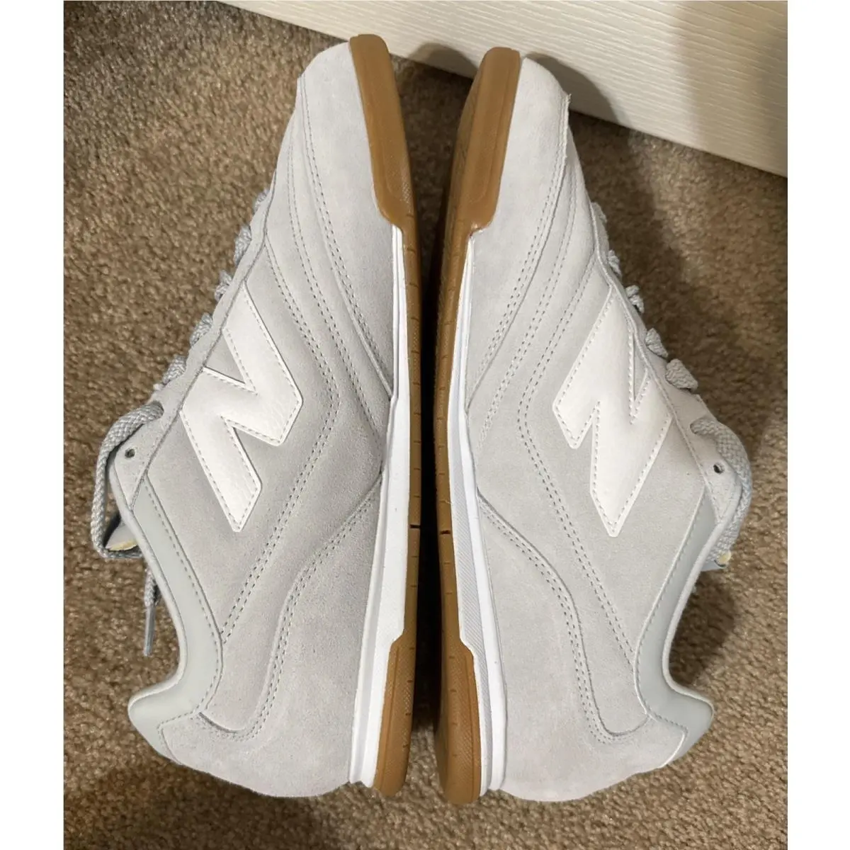 New Balance shoes - New Balance RC42 Suede Shoes Sneakers Granite Grey Gum Men`s - URC42EB - Gray, Manufacturer: Granite/White (UPC: 197376787892) 3