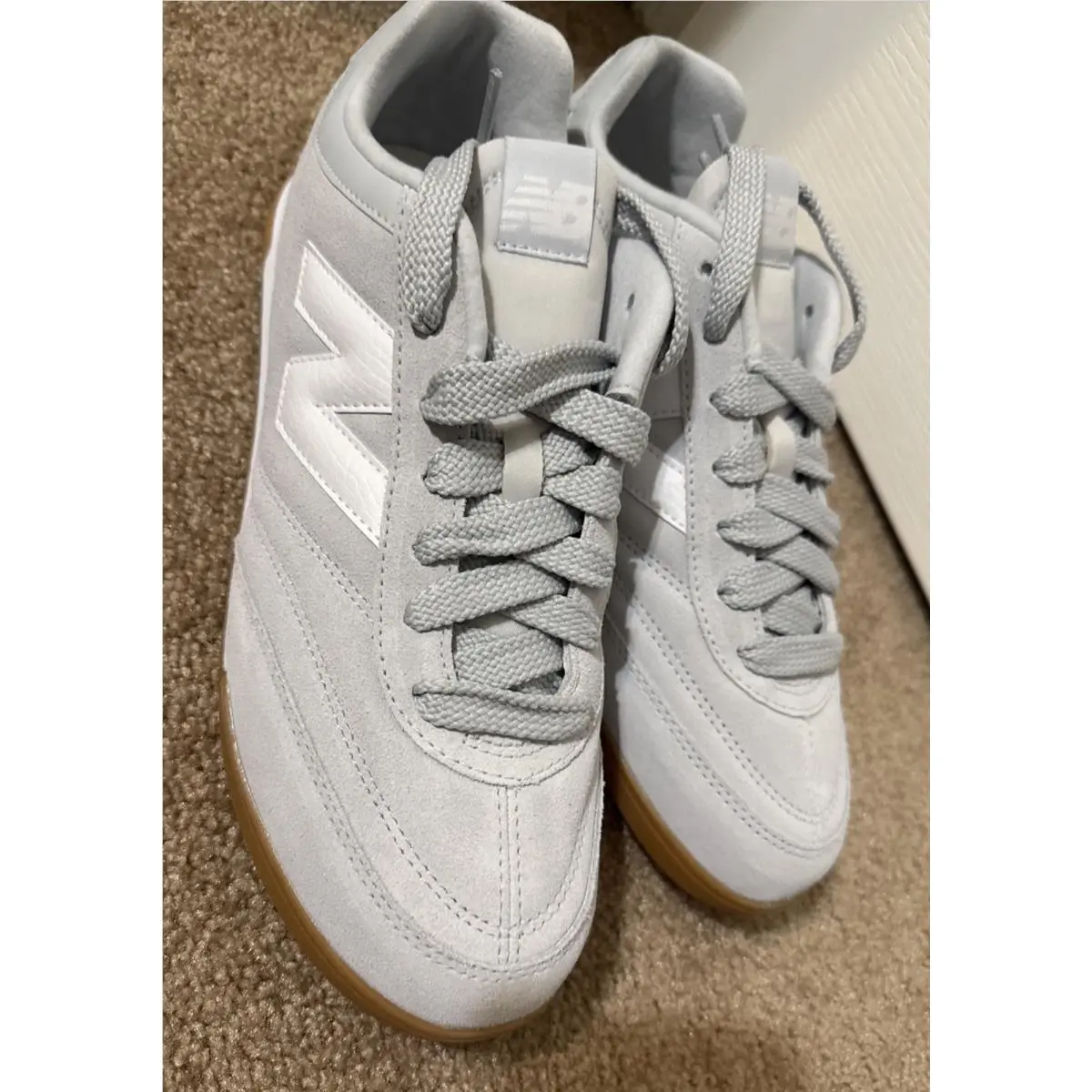 New Balance shoes - New Balance RC42 Suede Shoes Sneakers Granite Grey Gum Men`s - URC42EB - Gray, Manufacturer: Granite/White (UPC: 197376787892) 5