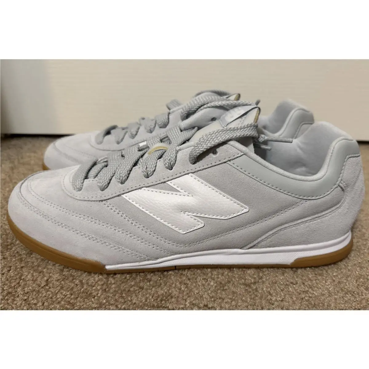 New Balance RC42 Suede Shoes Sneakers Granite Grey Gum Men`s Size 11.5 URC42EB