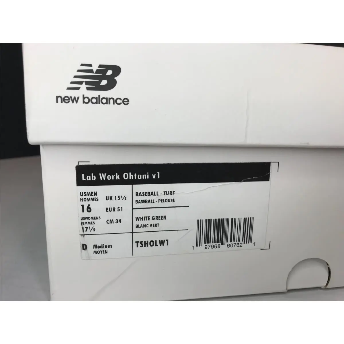 New Balance shoes - New Balance Shohei Ohtani 1 - TSHOLW1 - White (UPC: 197968607621) 9