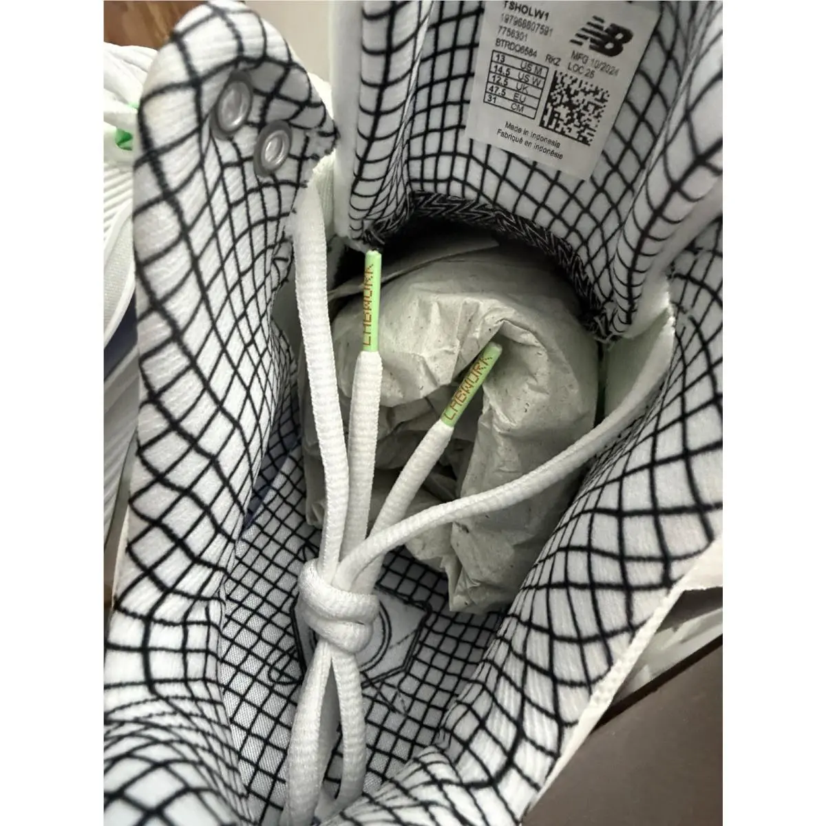 New Balance shoes - Lab Work Ohtani V1 - Lab Work Ohtani - TSHOLW1 - White Green 21