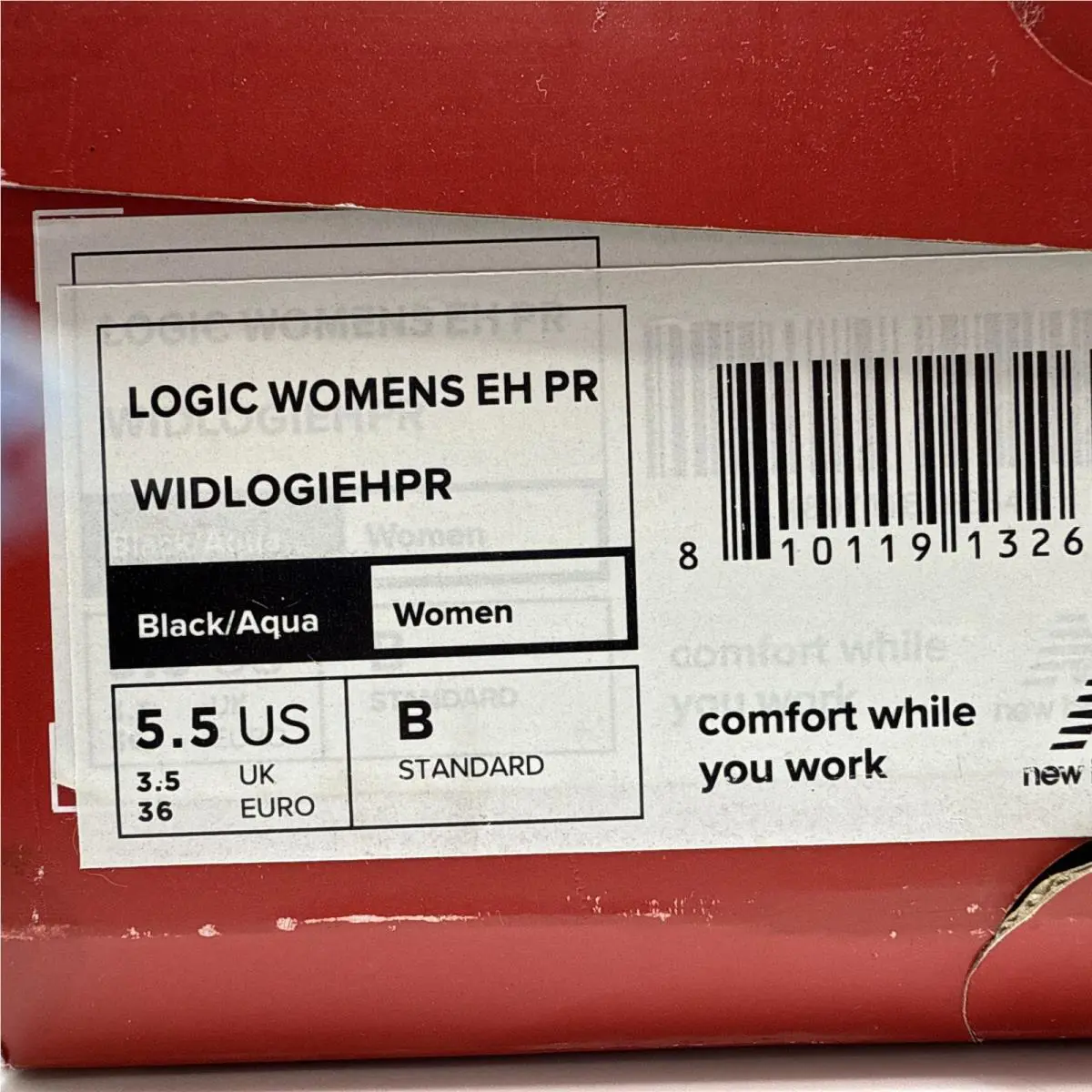 New Balance shoes - New Balance Logic - Logic - Black/Aqua (UPC: 810119132765) 4