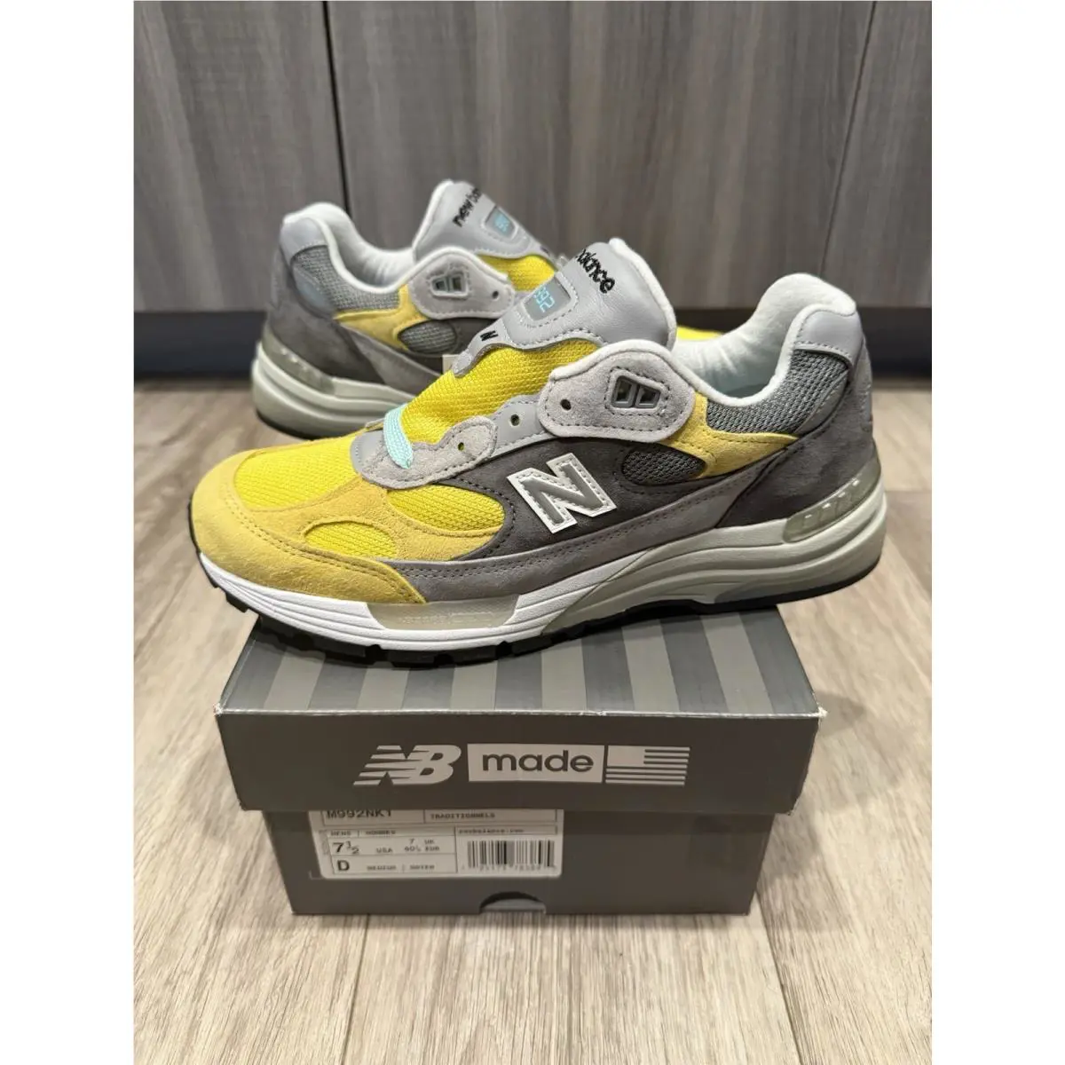New Balance shoes - New Balance 992 - M992NK1 - Yellow 0