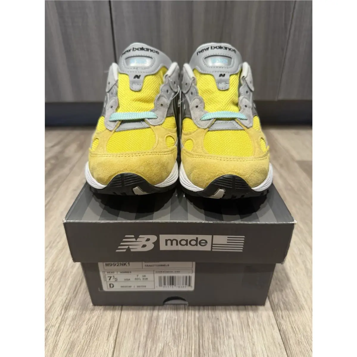 New Balance shoes - New Balance 992 - M992NK1 - Yellow 3