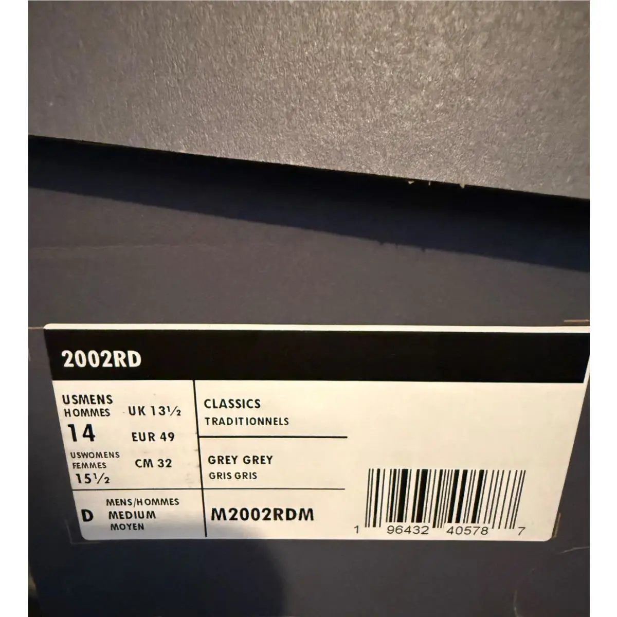 New Balance shoes - New Balance 2002R - M2002RDM - Gray, Manufacturer: Slate Grey/Brighton Grey/Reflection (UPC: 196432405787) 6