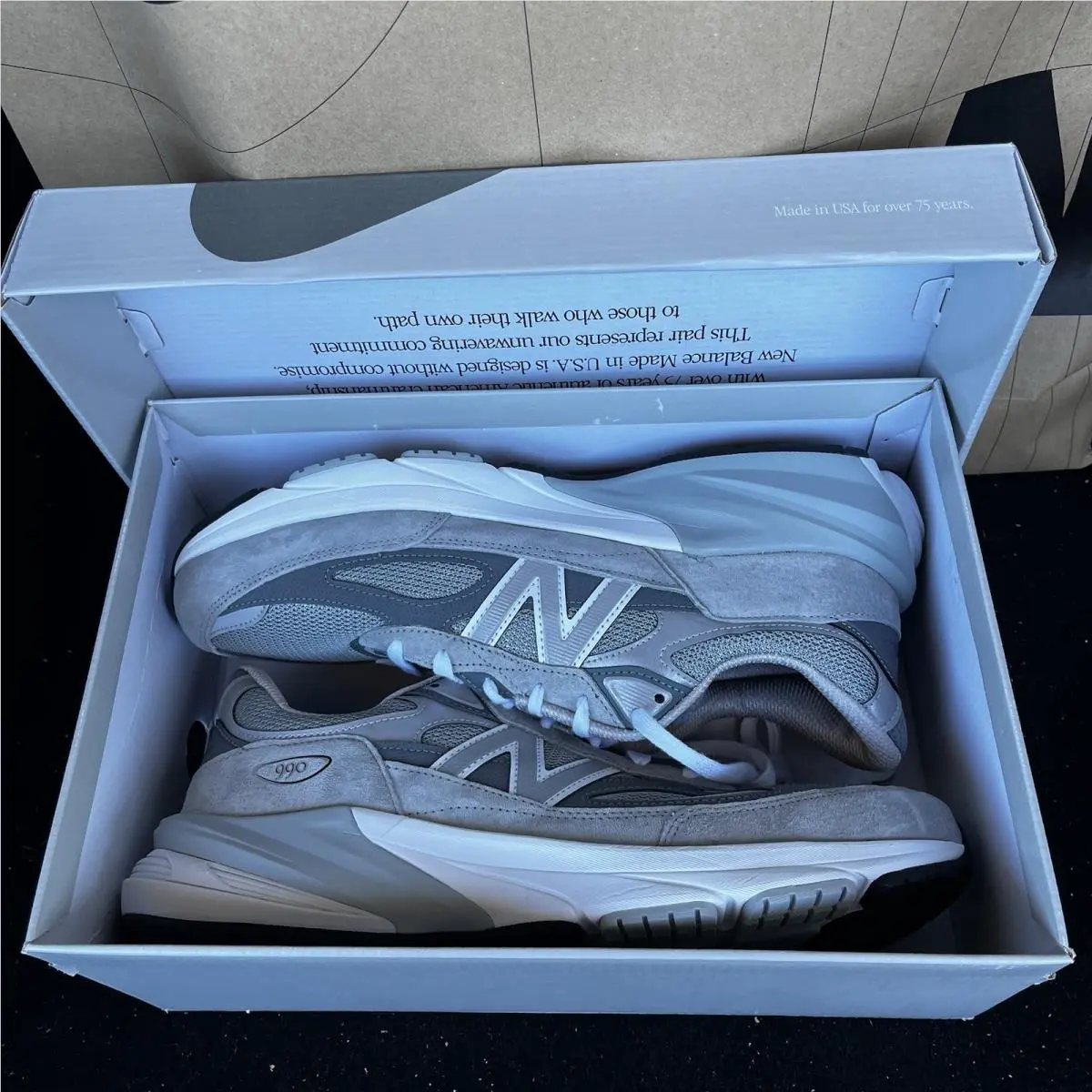 New Balance shoes - New Balance 990 v6 - M990GL6 - Gray 5