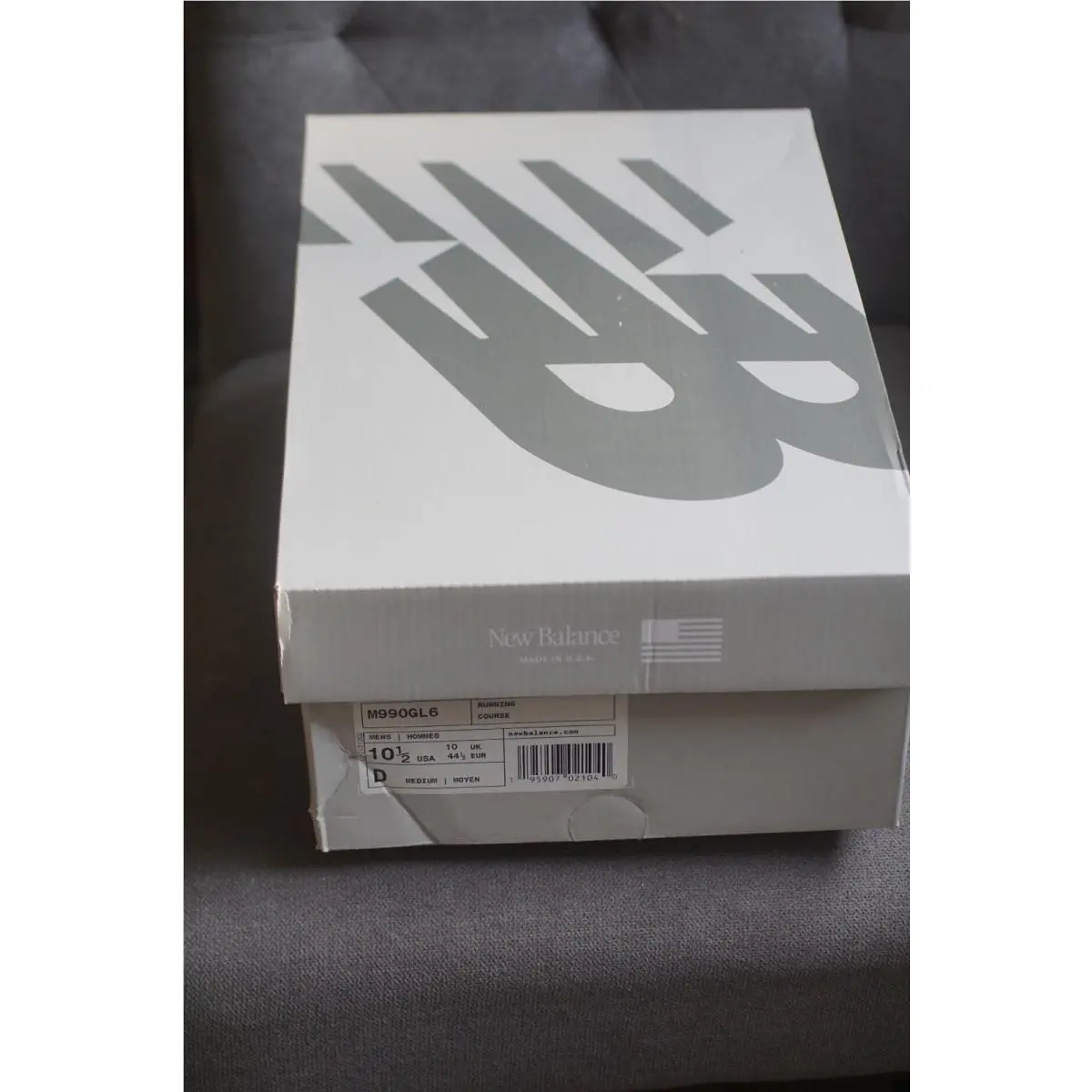 New Balance shoes - New Balance 990 v6 - M990GL6 - Gray 1
