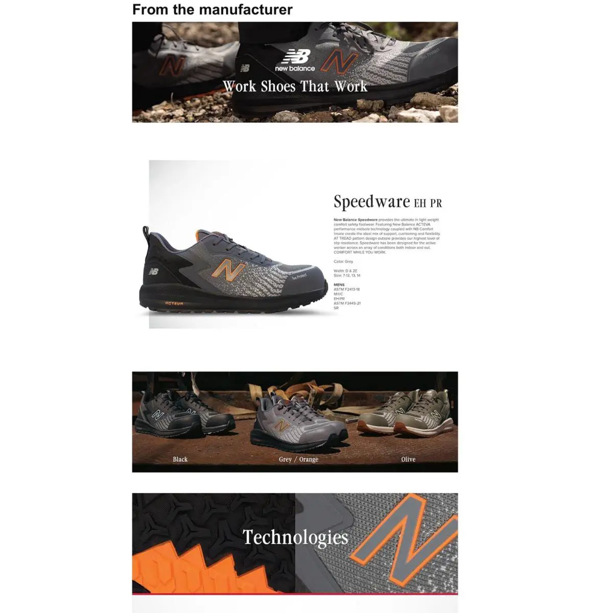 New Balance shoes - New Balance Composite - Composite - Gray 7