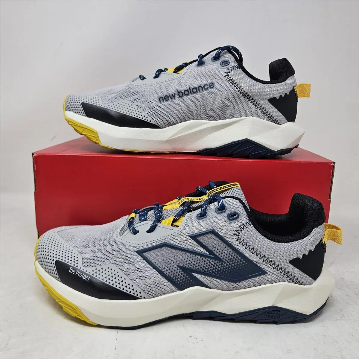 New Balance Dynasoft Nitrel v6 `raincloud Deep Sea Firefly` / MTNTRLY6 / Men`s 9
