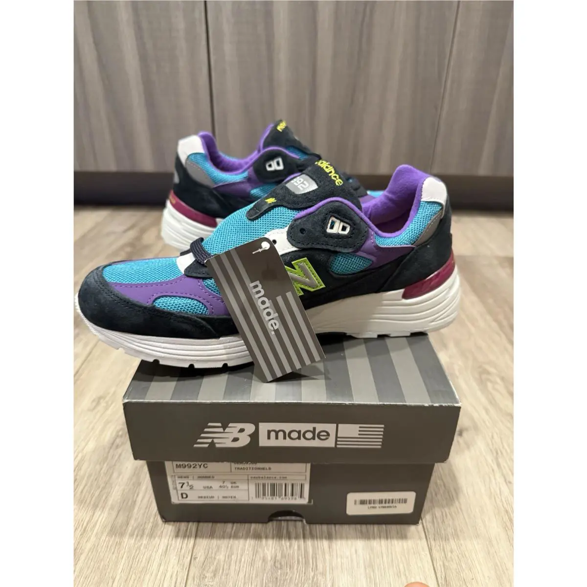 New Balance shoes - New Balance 992 - M992YC - Black 1