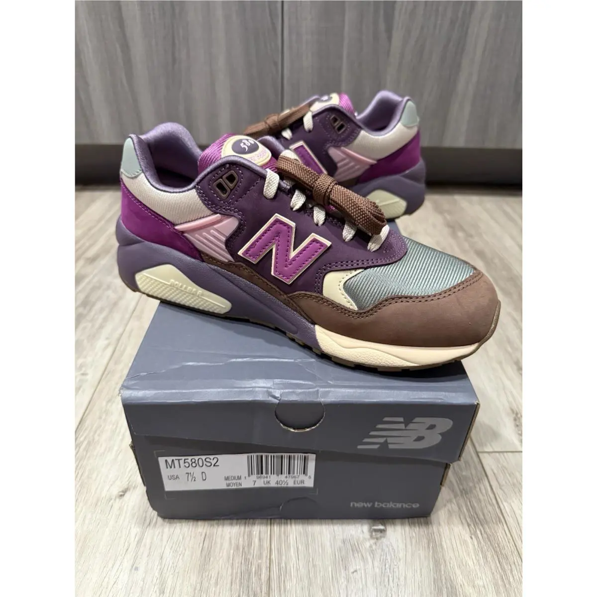 New Balance shoes - New Balance 580 - MT580S2 - Brown 1