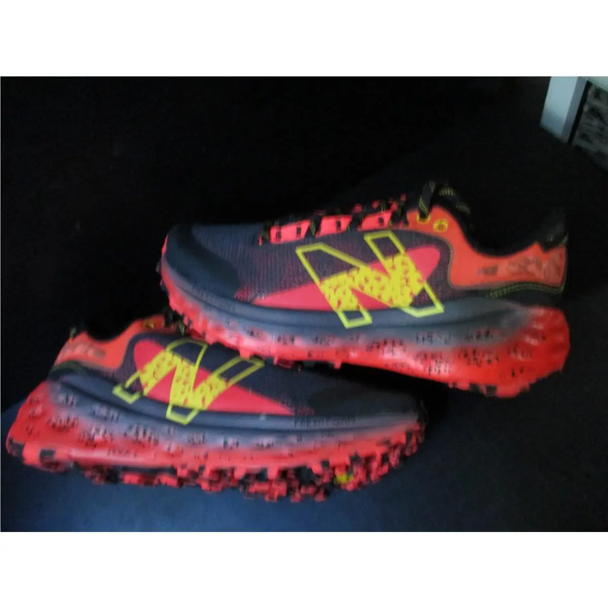 New Balance shoes - New Balance Fresh Foam X More - MTMORCD2 - ELECTRIC RED / BLACK 3