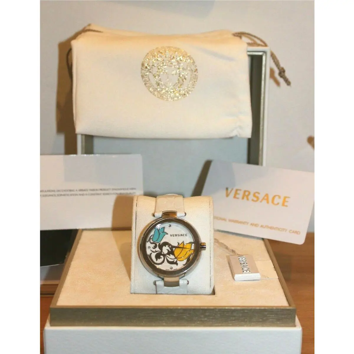 Versace Mystique Flora Three Diamonds Chrono Watch I9Q99SD1TU S001