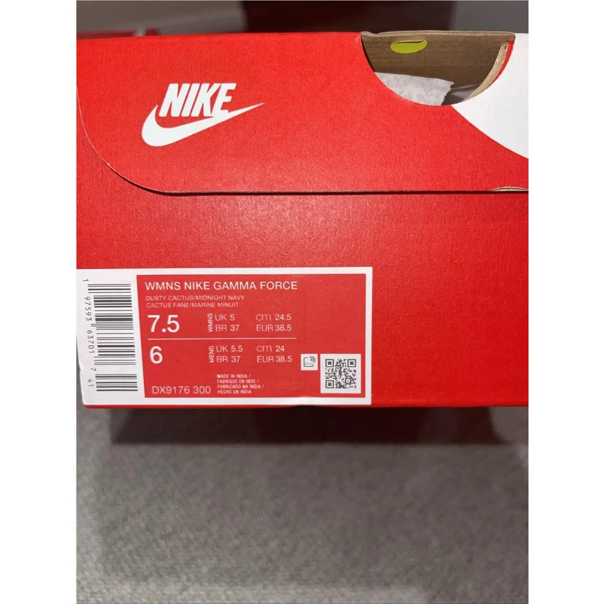 Nike shoes - Nike Gamma Force - Gamma Force - DX9176-300 - White (UPC: 197593658517) 2