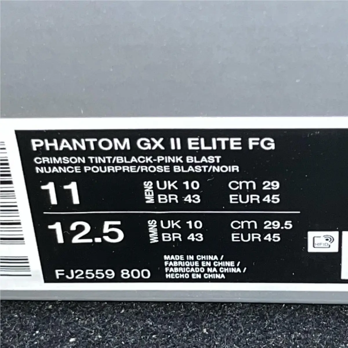 Nike shoes - Nike Phantom GX - Phantom - FJ2559 800 - Crimson Tint/Black-Pink Blast (UPC: 197862722079) 6