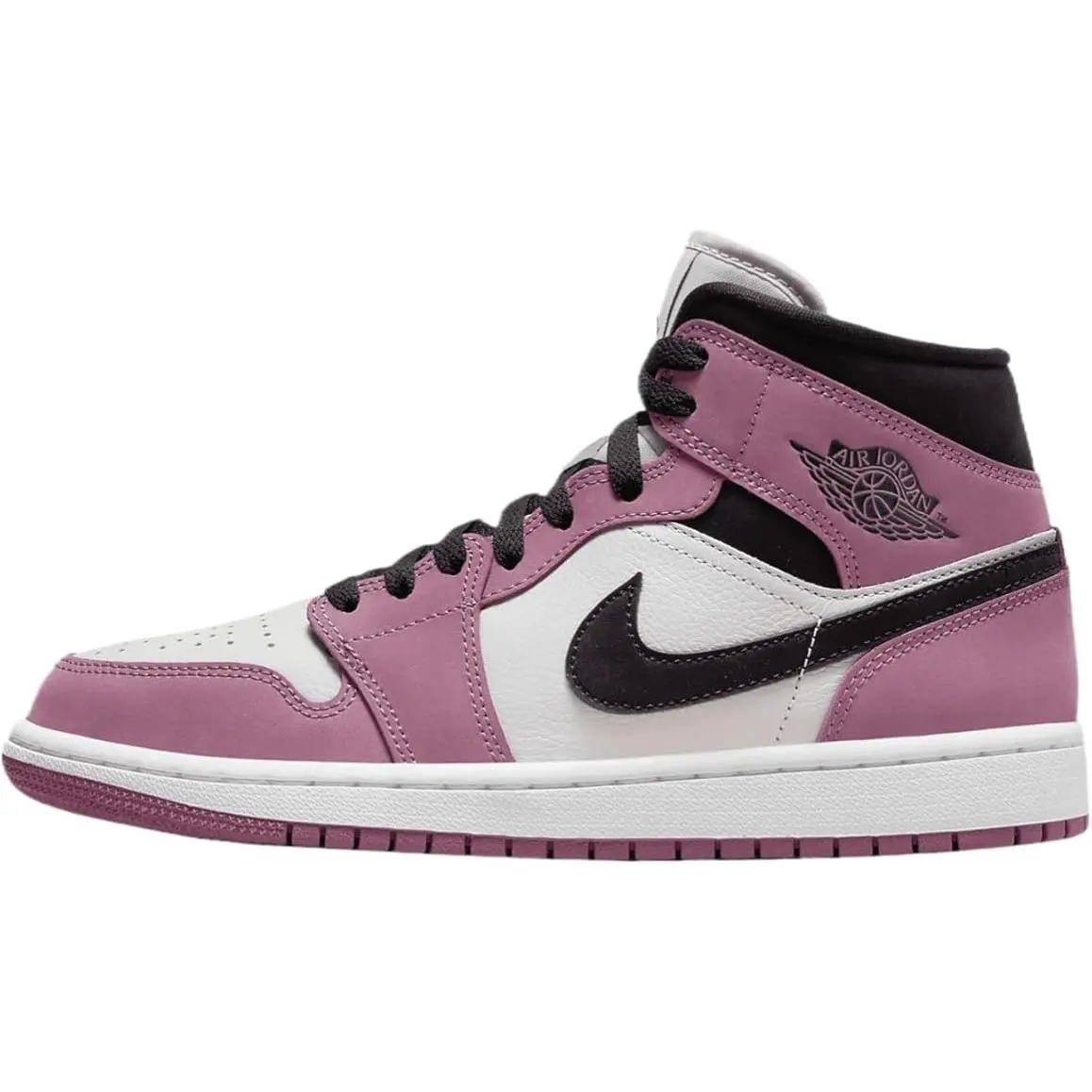Nike Women`s Air Jordan 1 Mid “light Mulberry” DC7267-500 Sz 7.5 - Purple