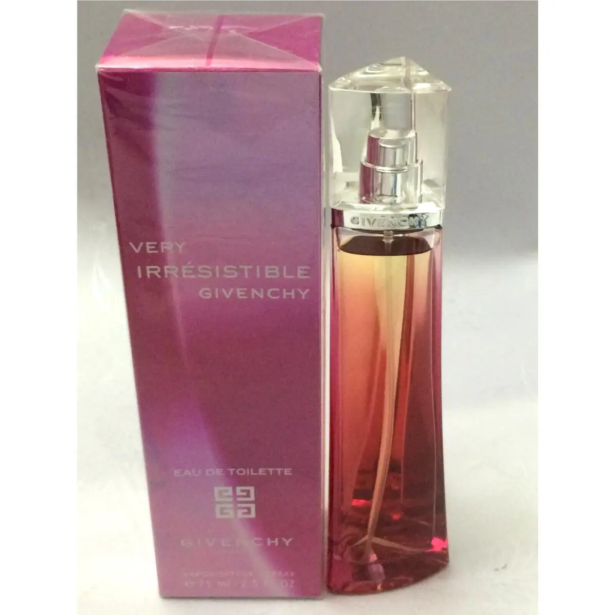 Very Irresistible Givenchy Perfume For Women 2.5 oz 75 ml Edt Spray-vintage