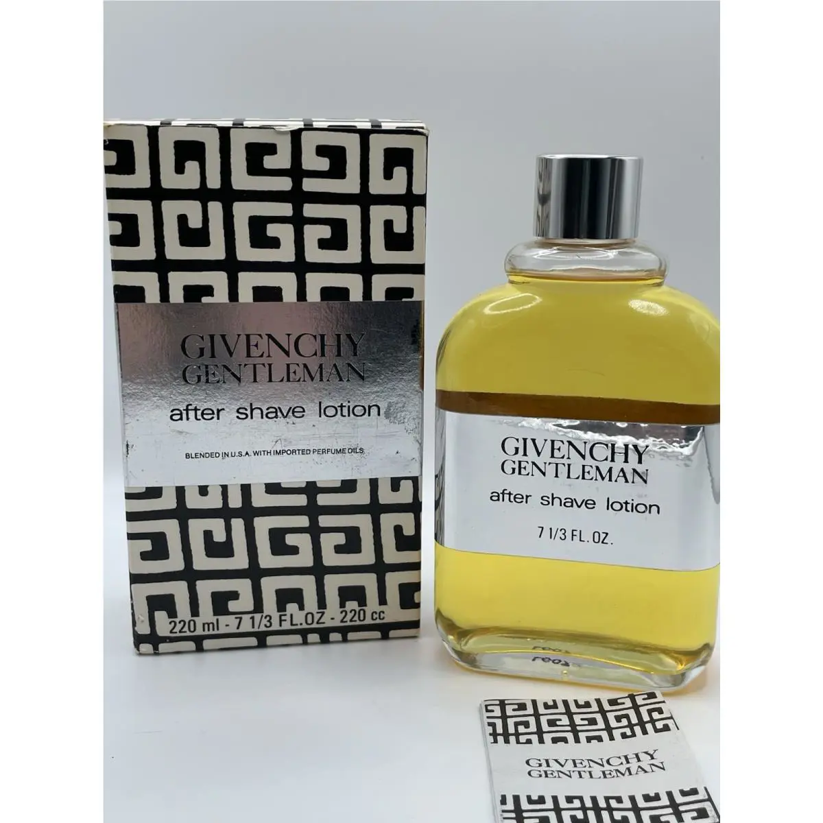 Givenchy Gentleman 220ml After Shave Lotion Unsealed