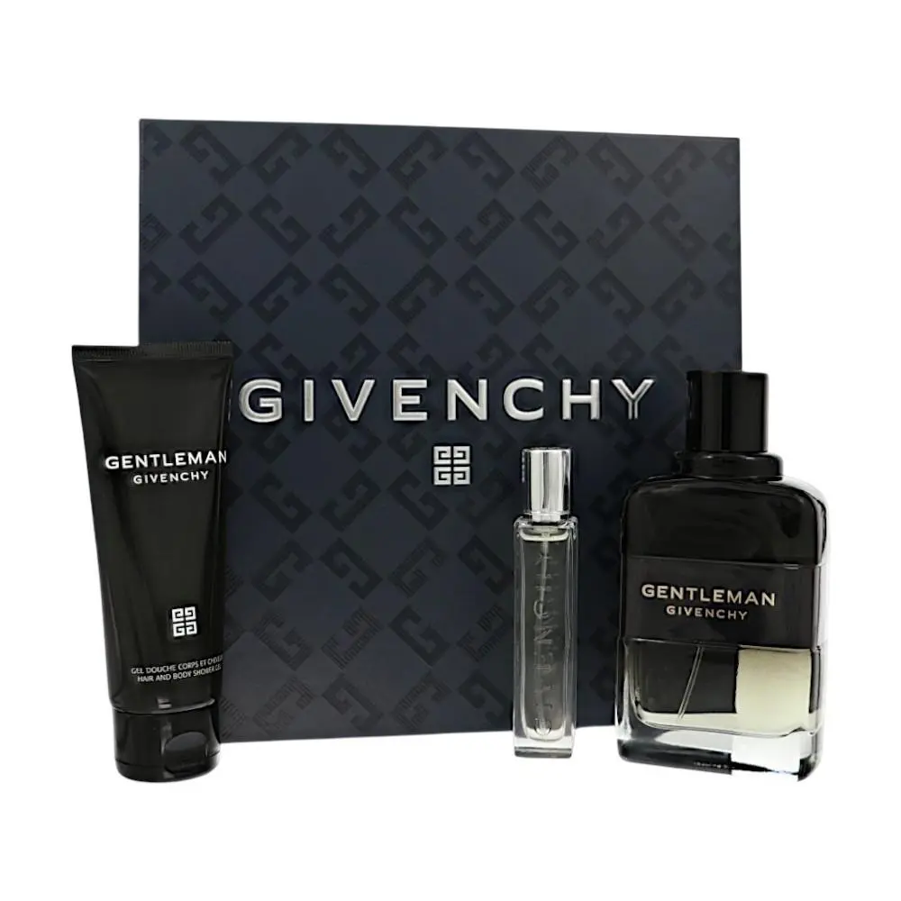 Gentleman by Givenchy Boisee Gift Set For Men 3 Piece Set For Men: 3.3 Oz Eau