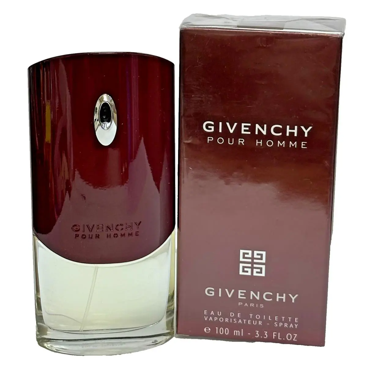 Givenchy Pour Homme 3.3 oz Edt Spray Box Vintage Scent Rare
