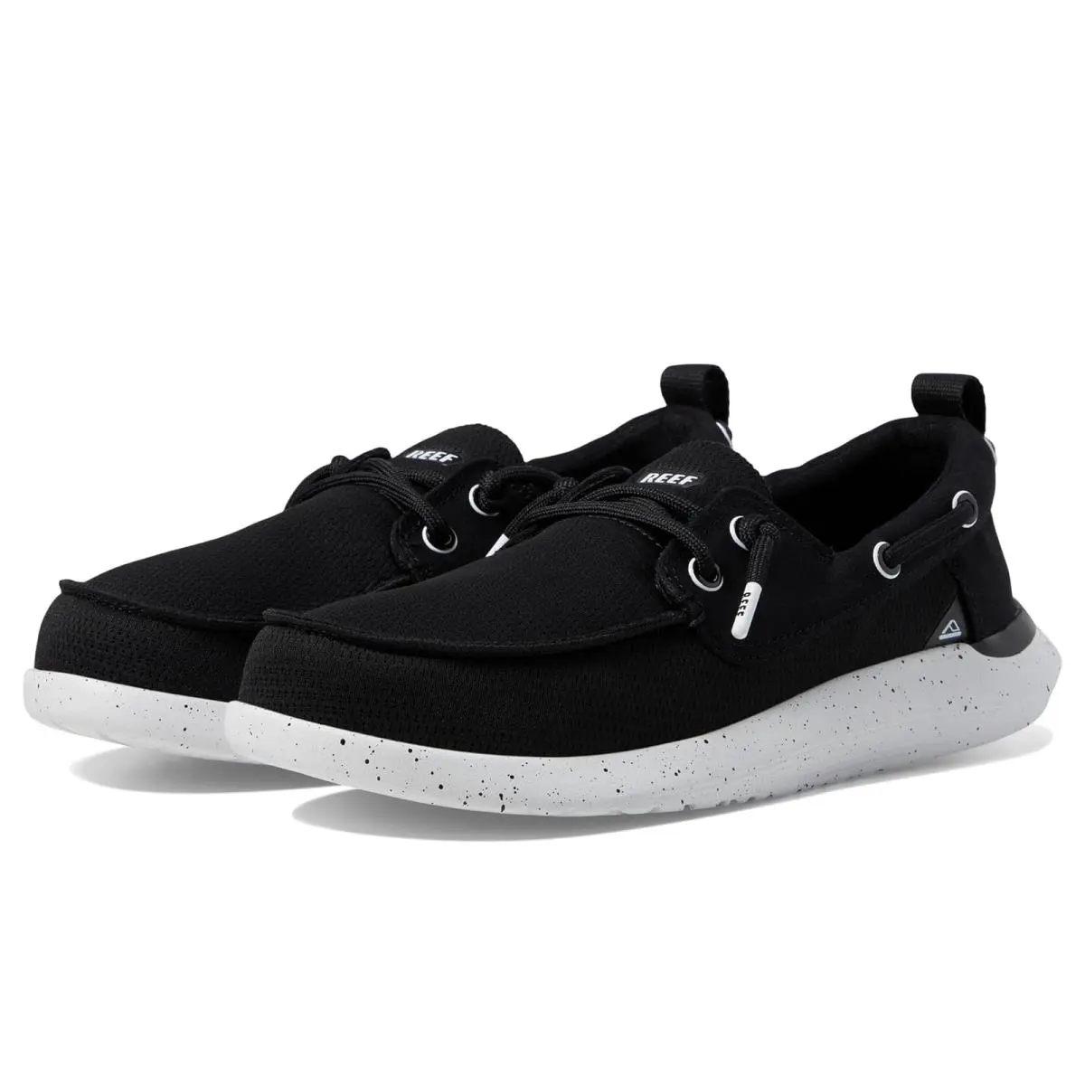 Man`s Boat Shoes Reef Swellsole Pier - Black Mesh