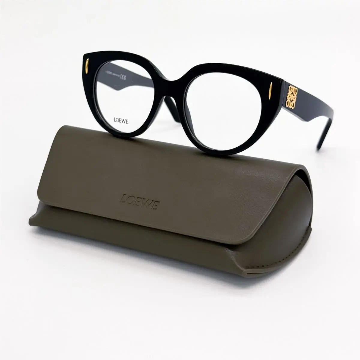 LW50081I 001 Loewe Women Black Eyeglasses Loewe