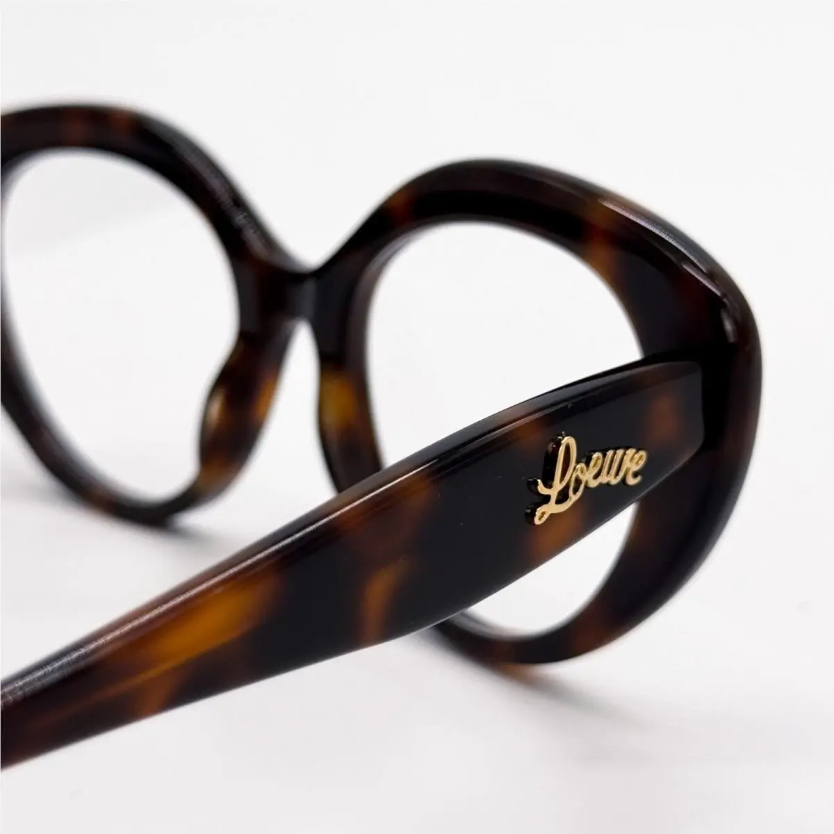 LW50088I 052 Women Cat Eye Eyeglasses Loewe Havana Eyewear  display picture 2