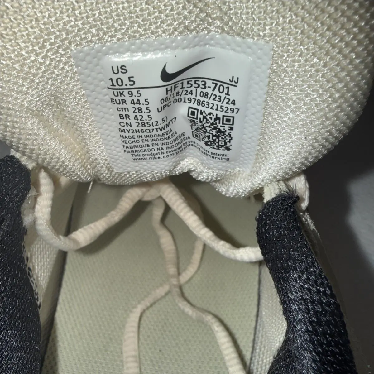 Nike shoes - Zoom Vomero 5 - Zoom Vomero - HF1553-701 - Ivory 6