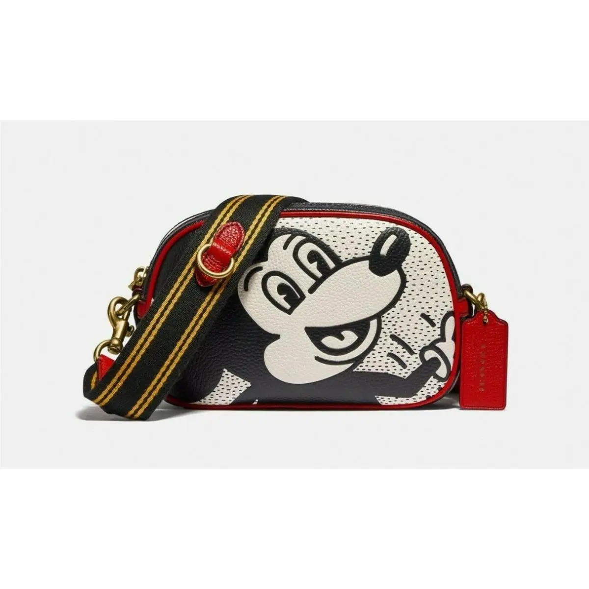 Coach Disney Mickey Mouse X Keith Haring Badge Camera Crossbody Unopeded