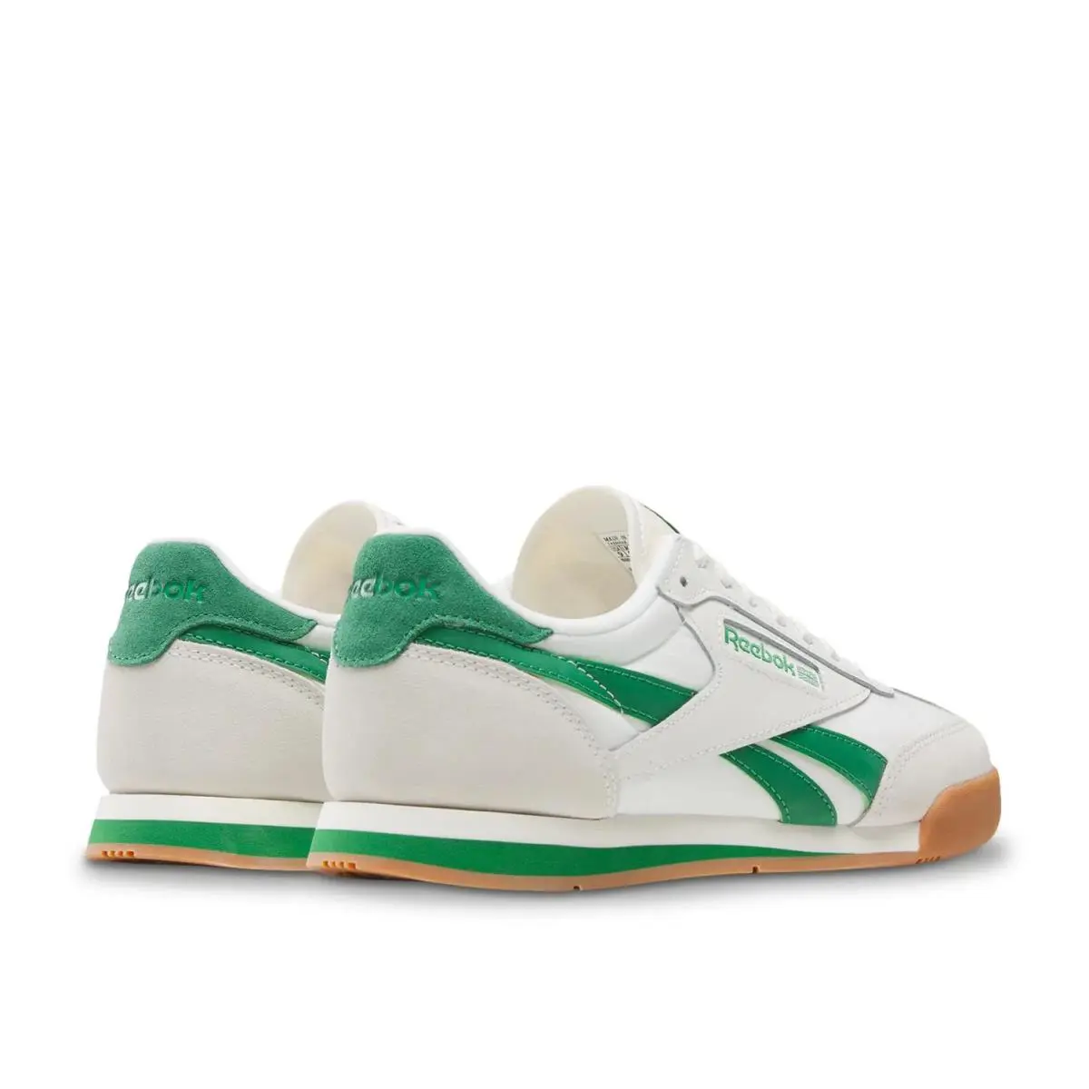 Reebok shoes - White/Green 1