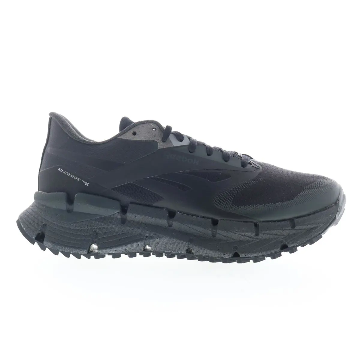 Reebok Floatzig Adventure 1 Mens Black Mesh Lifestyle Sneakers Shoes - Black