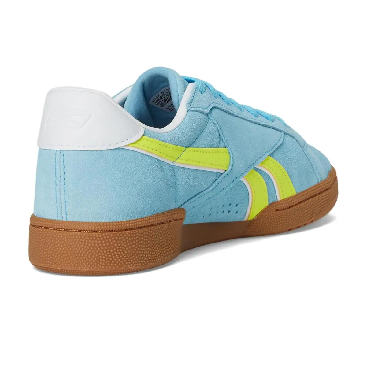 Reebok shoes - Digital Blue/Solar Acid Yellow/Gum 3