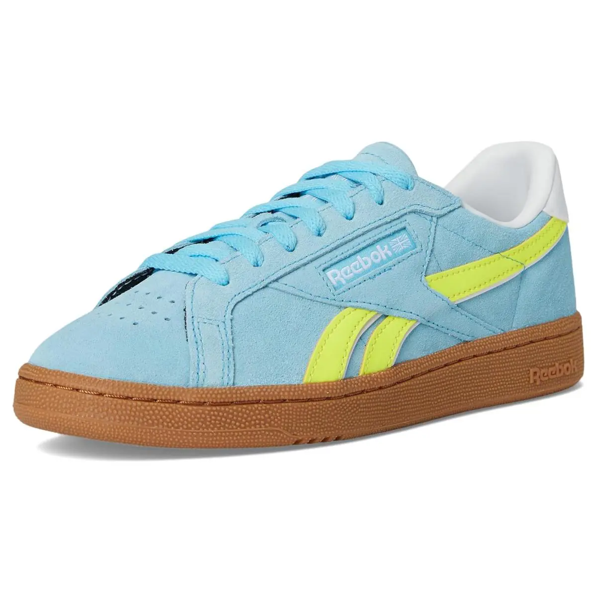 Reebok shoes - Digital Blue/Solar Acid Yellow/Gum 5