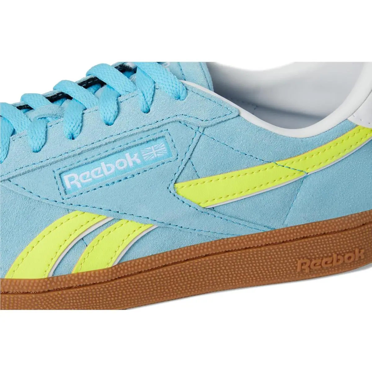 Reebok shoes - Digital Blue/Solar Acid Yellow/Gum 4