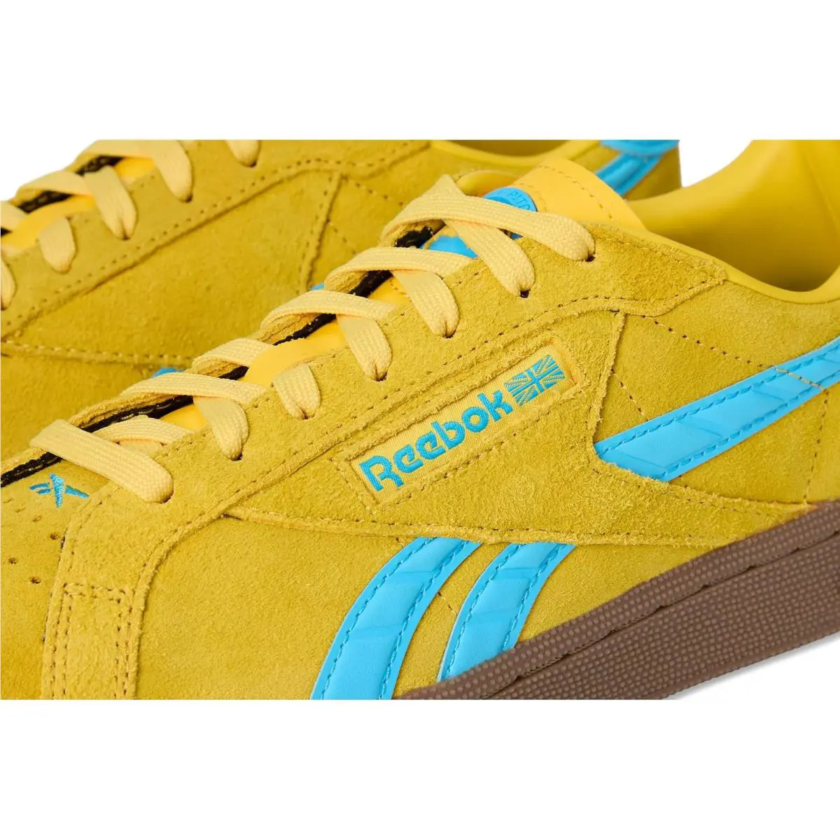 Reebok shoes - Digital Blue/Solar Acid Yellow/Gum 18