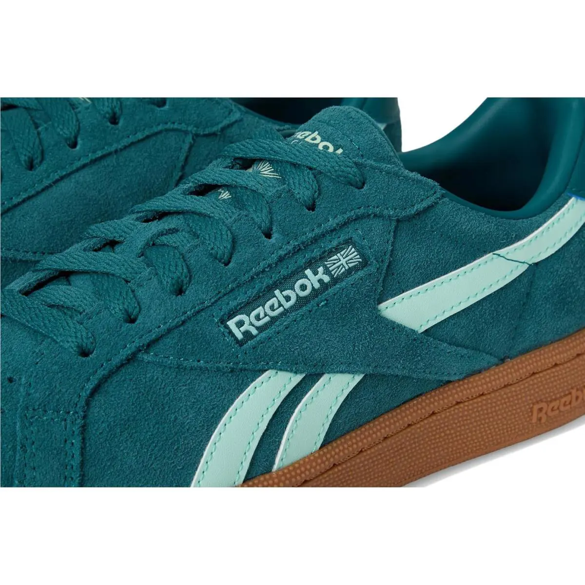 Reebok shoes - Digital Blue/Solar Acid Yellow/Gum 25