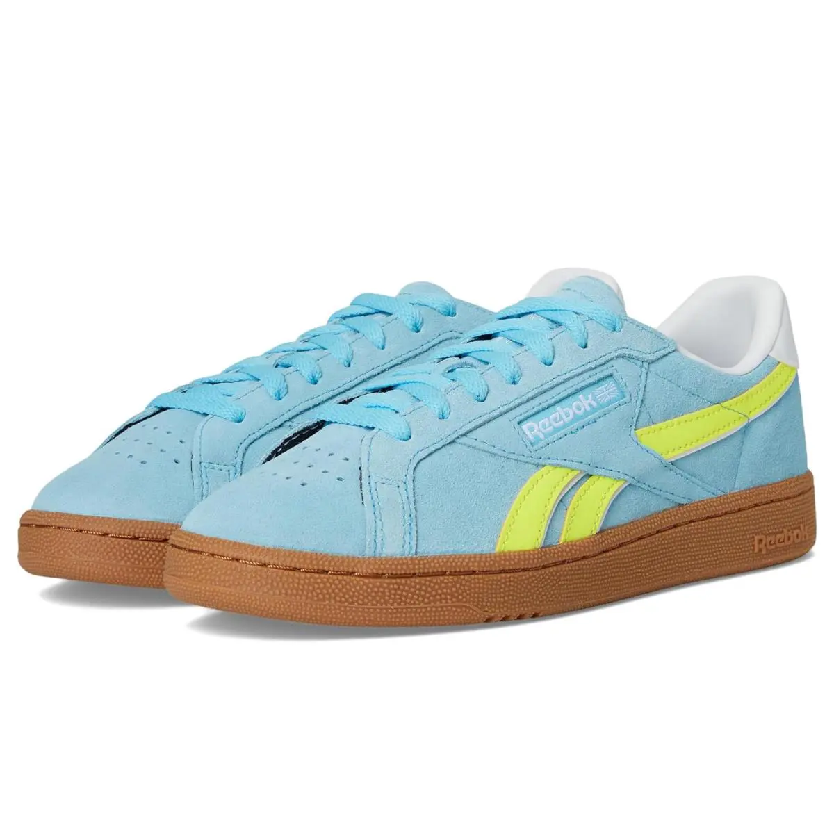 Reebok shoes - Digital Blue/Solar Acid Yellow/Gum 6