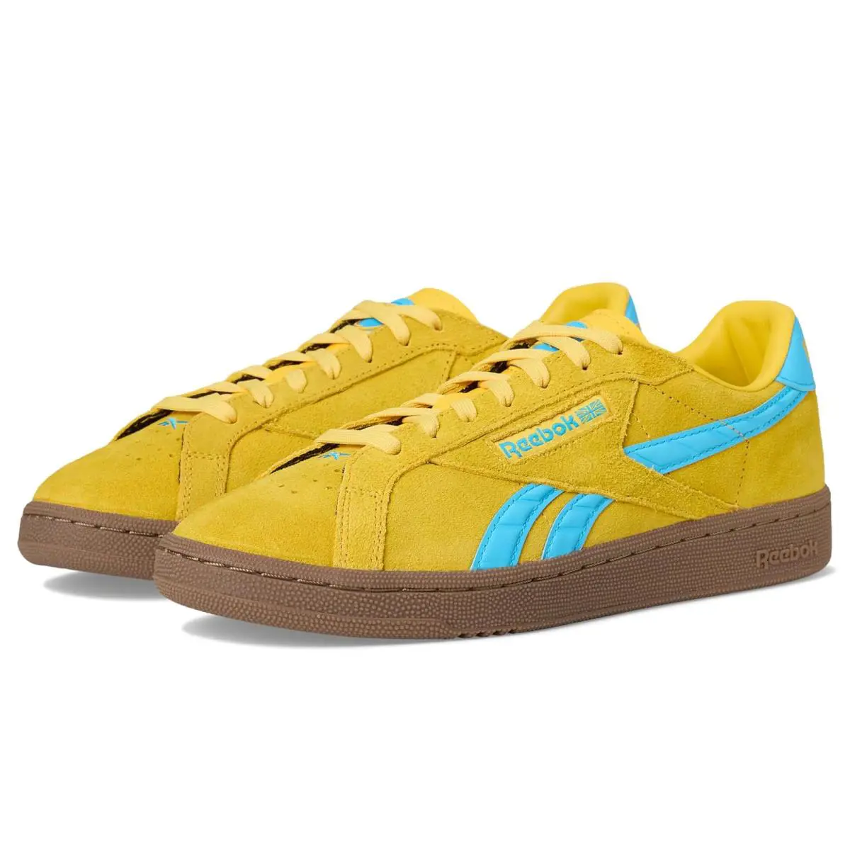 Reebok shoes - Digital Blue/Solar Acid Yellow/Gum 13