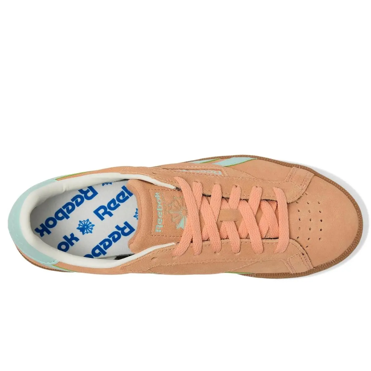 Reebok shoes - Digital Blue/Solar Acid Yellow/Gum 21