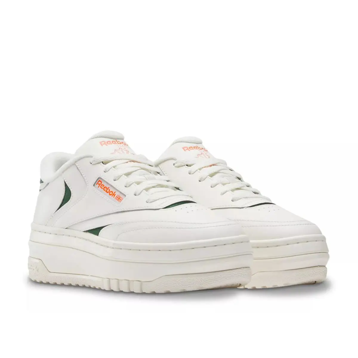 Reebok shoes - Off White/Dark Green 0
