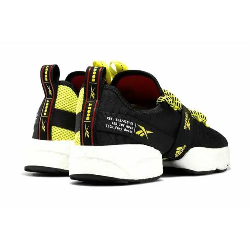 Reebok shoes - Reebok Sole Fury Boost - Sole Fury Boost - FW0167 - Black, Manufacturer: BLACK / HYPGRN / RBKRED 5