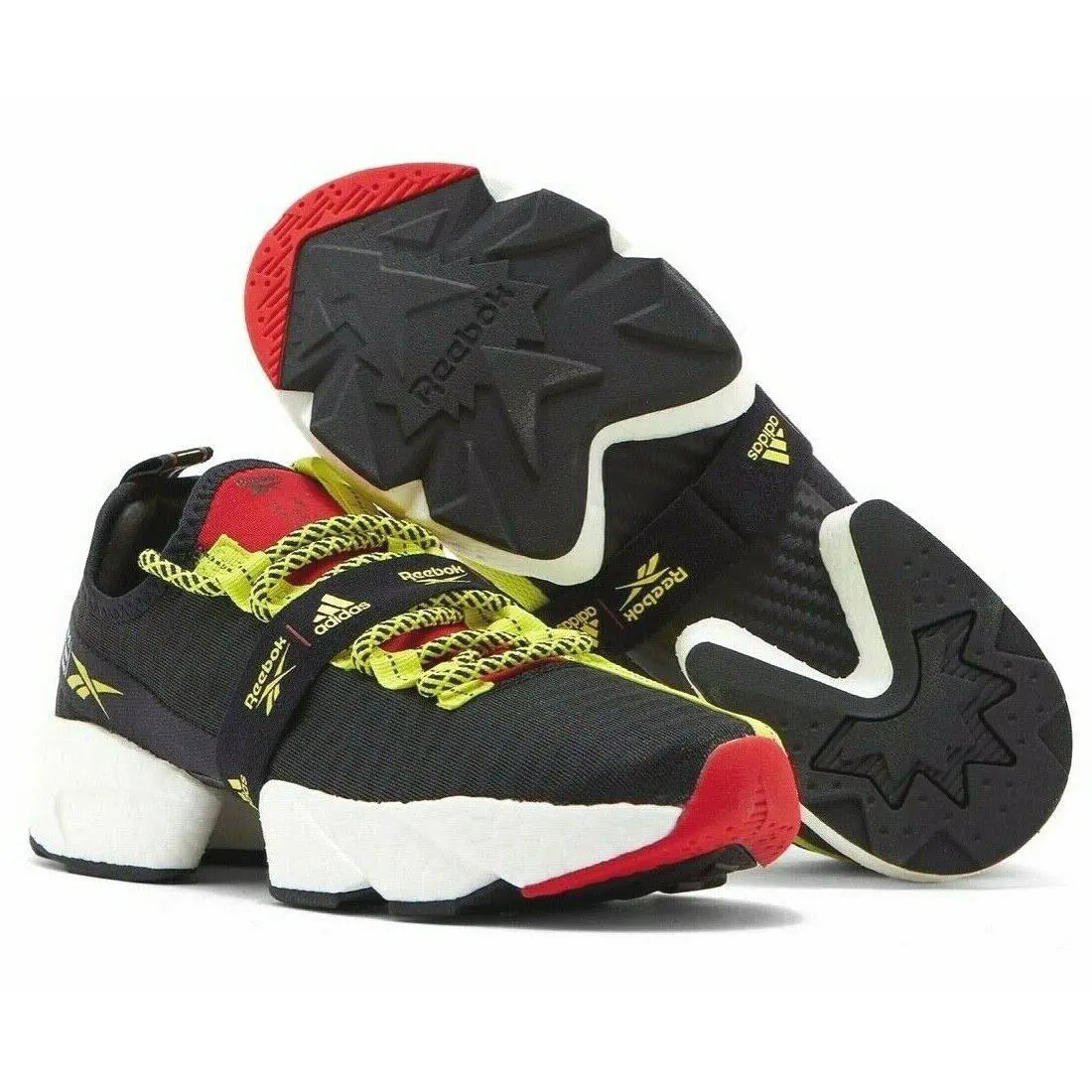 Reebok shoes - Reebok Sole Fury Boost - Sole Fury Boost - FW0167 - Black, Manufacturer: BLACK / HYPGRN / RBKRED 8