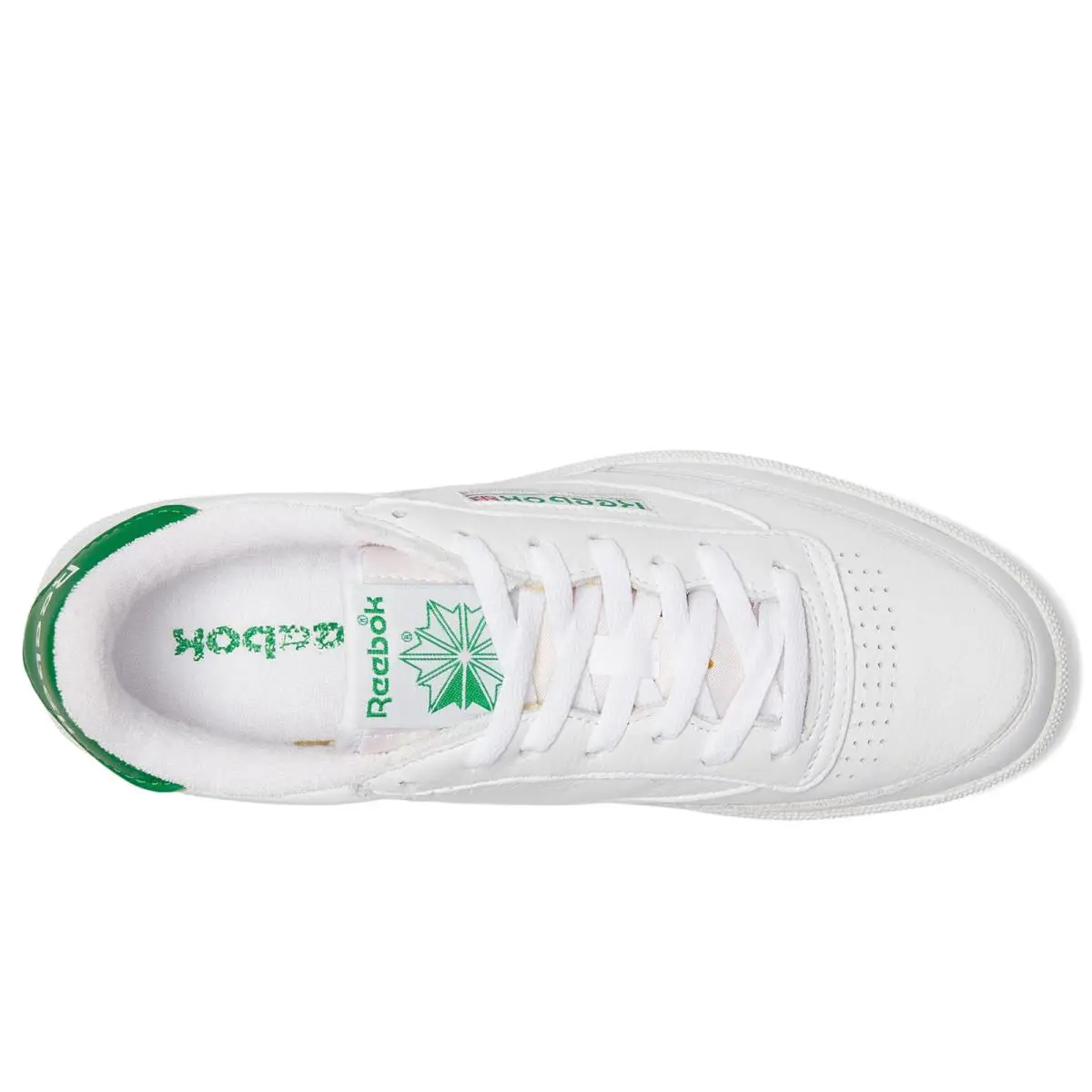 Reebok shoes - Footwear White/Glen Green/Rbk Rubber Gum1 7