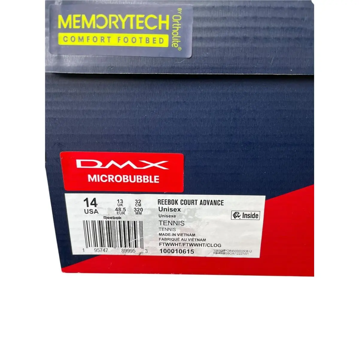 Reebok shoes - Reebok Court Advance - Court Advance - LTE41 - White (UPC: 195747899953) 9